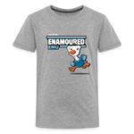 Enamoured Emu Character Comfort Kids Tee - heather gray