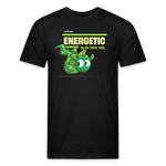 Energetic Electric Eel Character Comfort Adult Tee - black