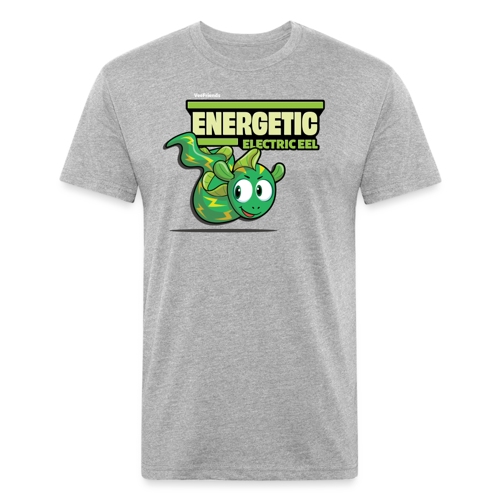 Energetic Electric Eel Character Comfort Adult Tee - heather gray