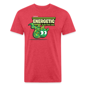
            
                Load image into Gallery viewer, Energetic Electric Eel Character Comfort Adult Tee - heather red
            
        