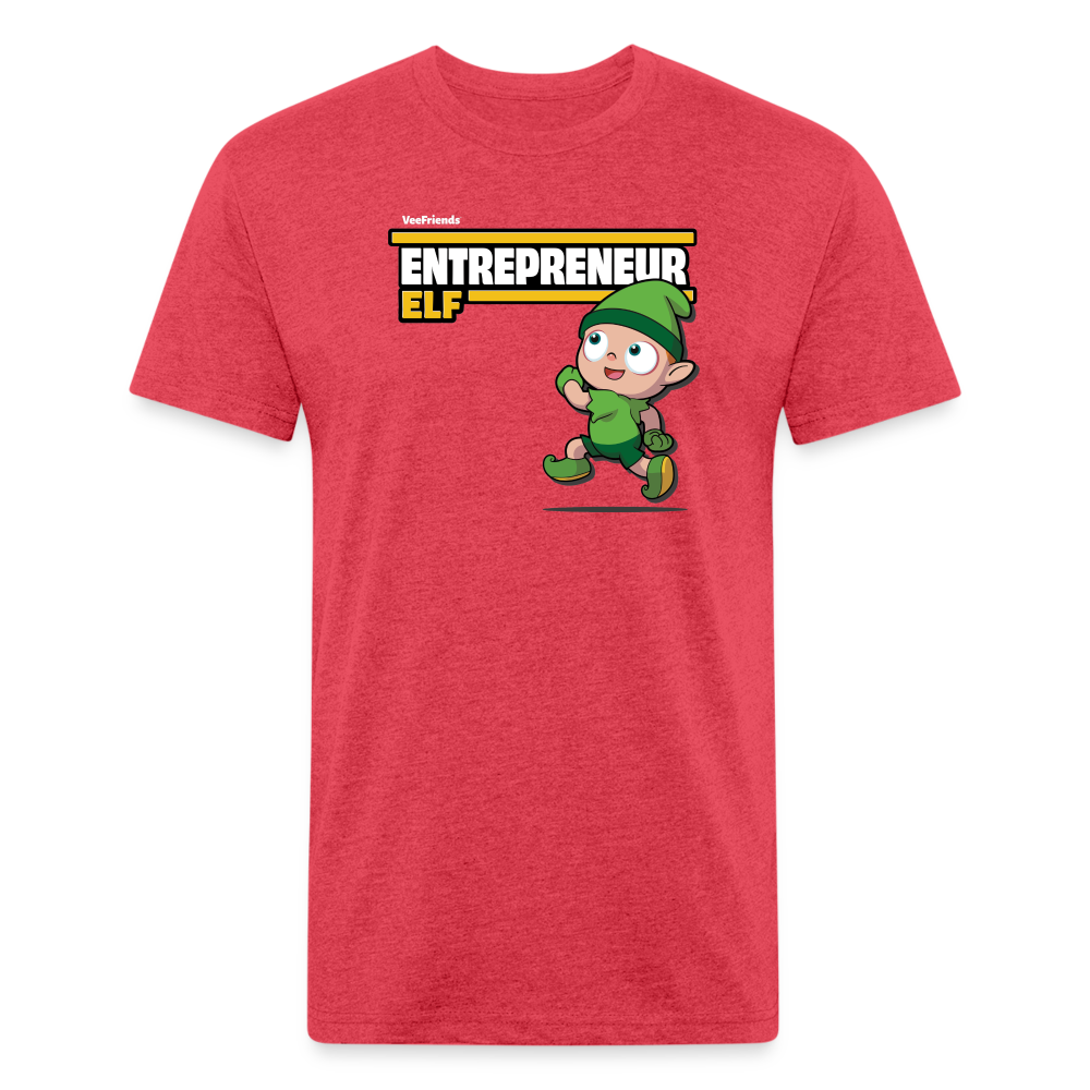 
            
                Load image into Gallery viewer, Entrepreneur Elf Character Comfort Adult Tee - heather red
            
        
