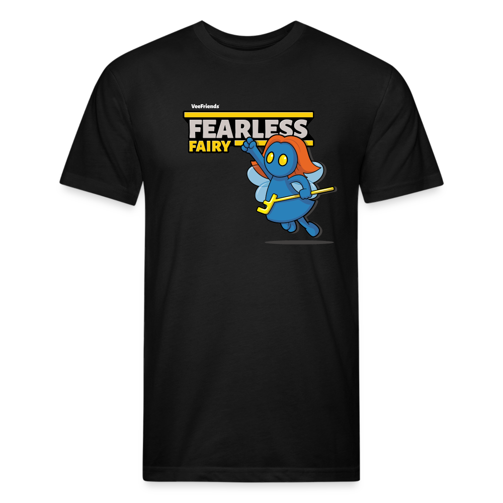 Fearless Fairy Character Comfort Adult Tee - black