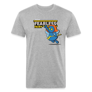 Fearless Fairy Character Comfort Adult Tee - heather gray