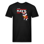 Flex’n Fox Character Comfort Adult Tee - black