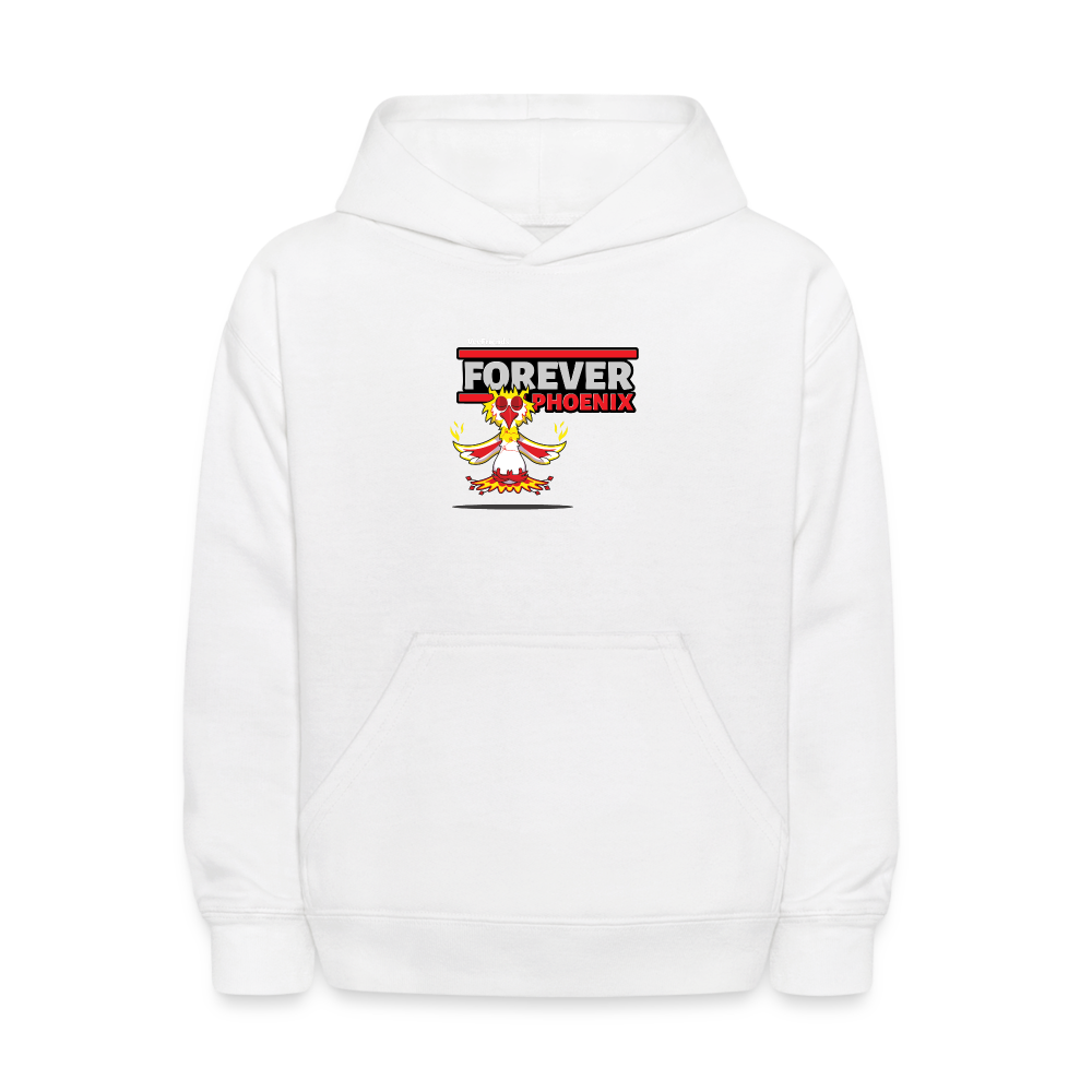 Forever Phoenix Character Comfort Kids Hoodie - white