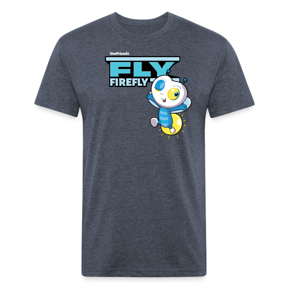 Fly Firefly Character Comfort Adult Tee - heather navy