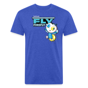 Fly Firefly Character Comfort Adult Tee - heather royal