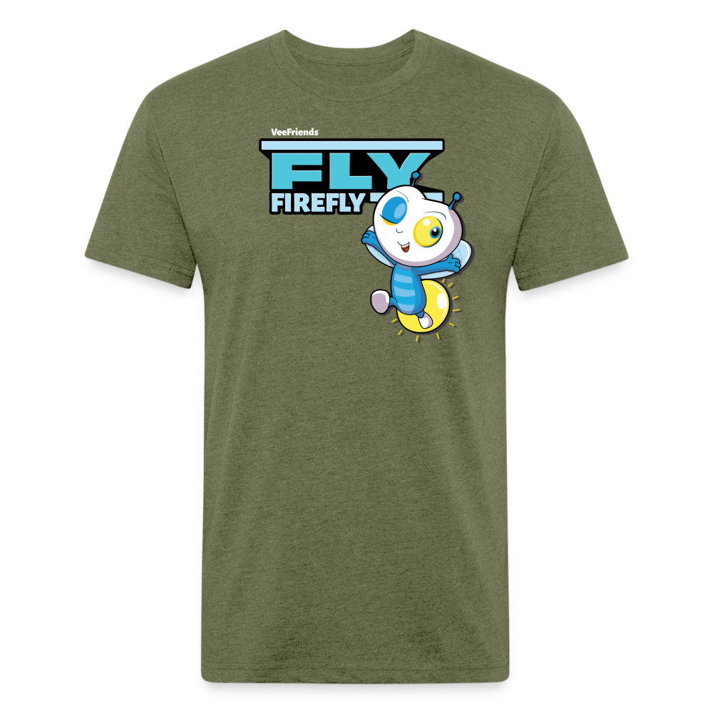 Fly Firefly Character Comfort Adult Tee - heather military green