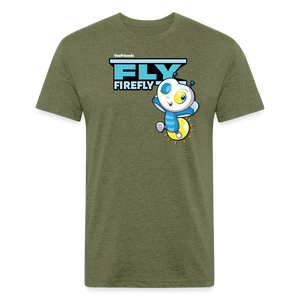 Fly Firefly Character Comfort Adult Tee - heather military green