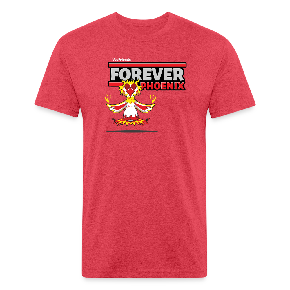 
            
                Load image into Gallery viewer, Forever Phoenix Character Comfort Adult Tee - heather red
            
        