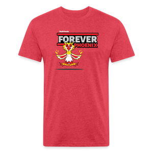 
            
                Load image into Gallery viewer, Forever Phoenix Character Comfort Adult Tee - heather red
            
        