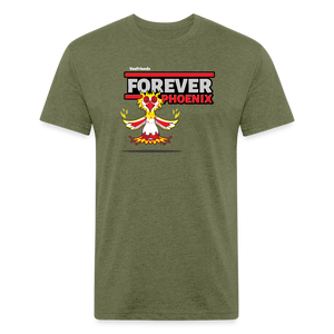 Forever Phoenix Character Comfort Adult Tee - heather military green