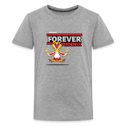 Forever Phoenix Character Comfort Kids Tee - heather gray