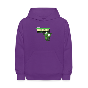 
            
                Load image into Gallery viewer, Forgiving Horned Frog Character Comfort Kids Hoodie - purple
            
        
