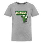 Forgiving Horned Frog Character Comfort Kids Tee - heather gray