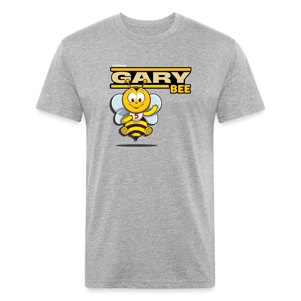 Gary Bee Character Comfort Adult Tee - heather gray