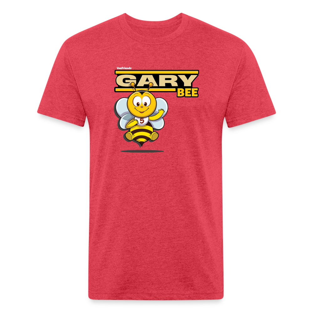 Gary Bee Character Comfort Adult Tee - heather red