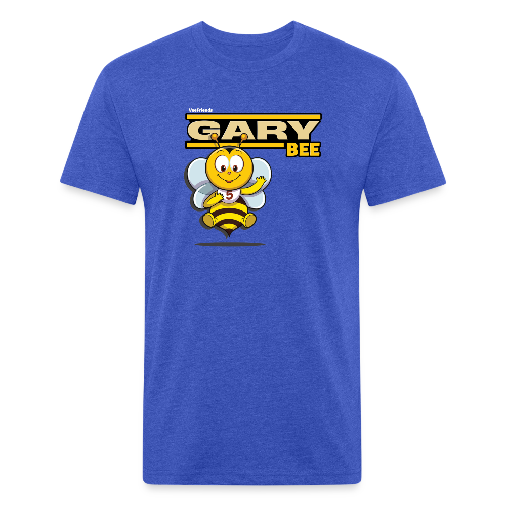 
            
                Load image into Gallery viewer, Gary Bee Character Comfort Adult Tee - heather royal
            
        