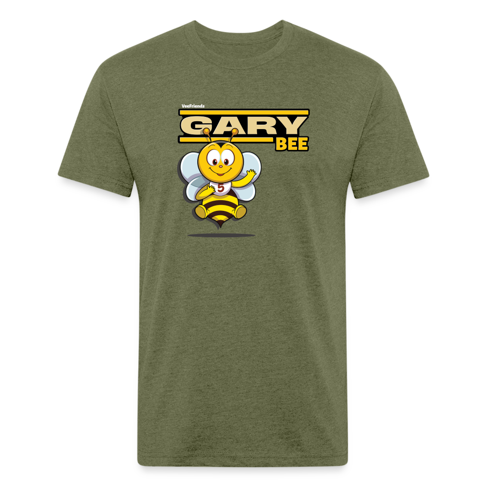 Gary Bee Character Comfort Adult Tee - heather military green