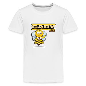 
            
                Load image into Gallery viewer, Gary Bee Character Comfort Kids Tee - white
            
        