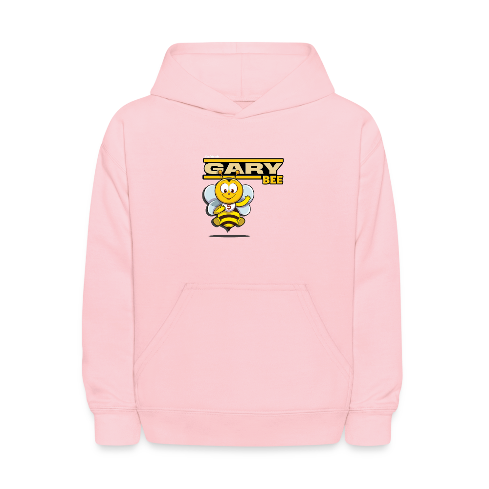 Gary Bee Character Comfort Kids Hoodie - pink