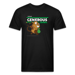 Generous Gerbil Character Comfort Adult Tee - black