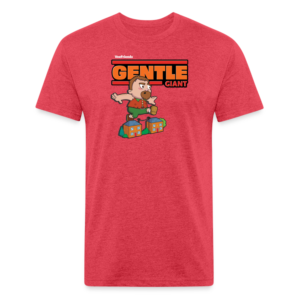 Gentle Giant Character Comfort Adult Tee - heather red