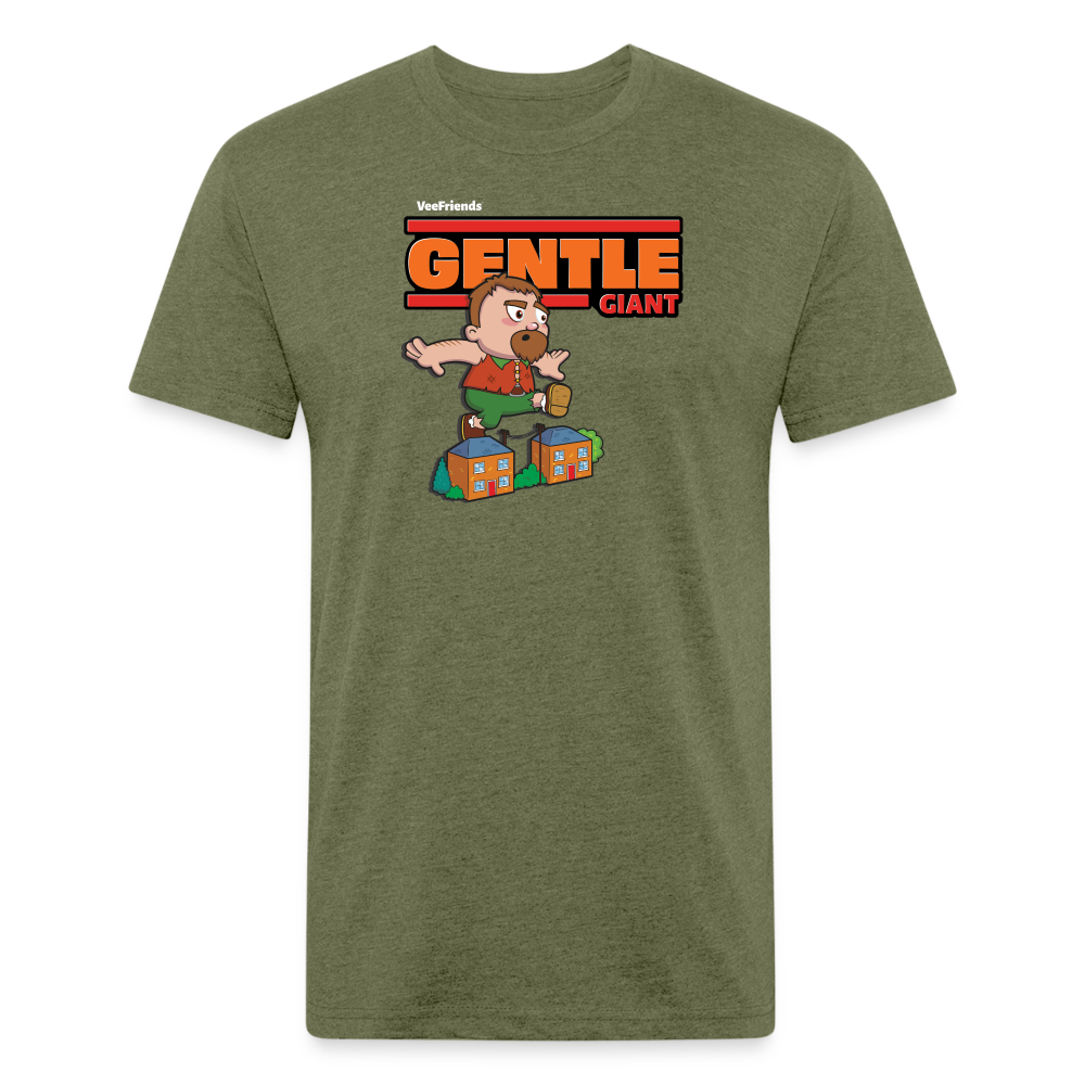 Gentle Giant Character Comfort Adult Tee - heather military green