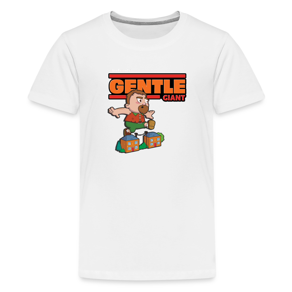 Gentle Giant Character Comfort Kids Tee - white