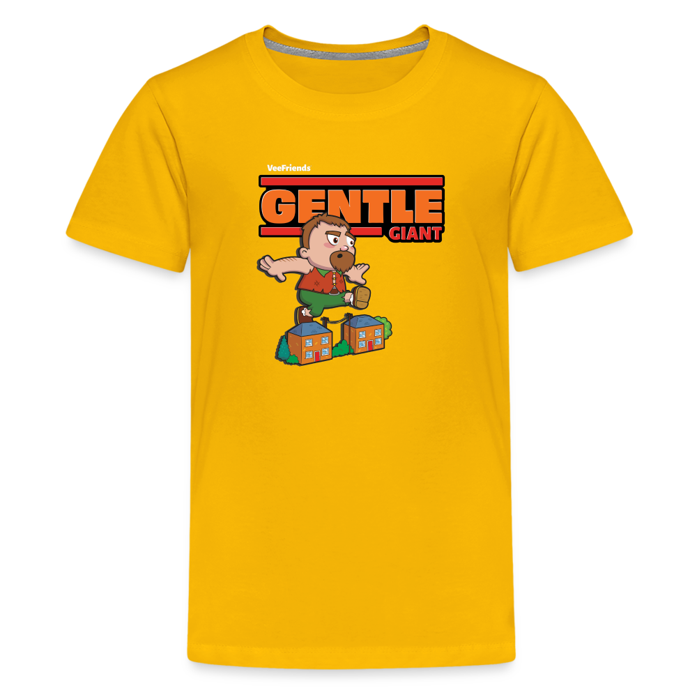 Gentle Giant Character Comfort Kids Tee - sun yellow