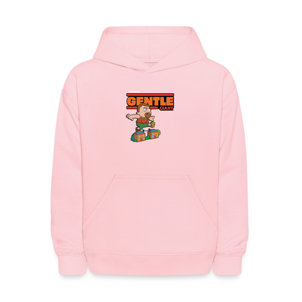 Gentle Giant Character Comfort Kids Hoodie - pink