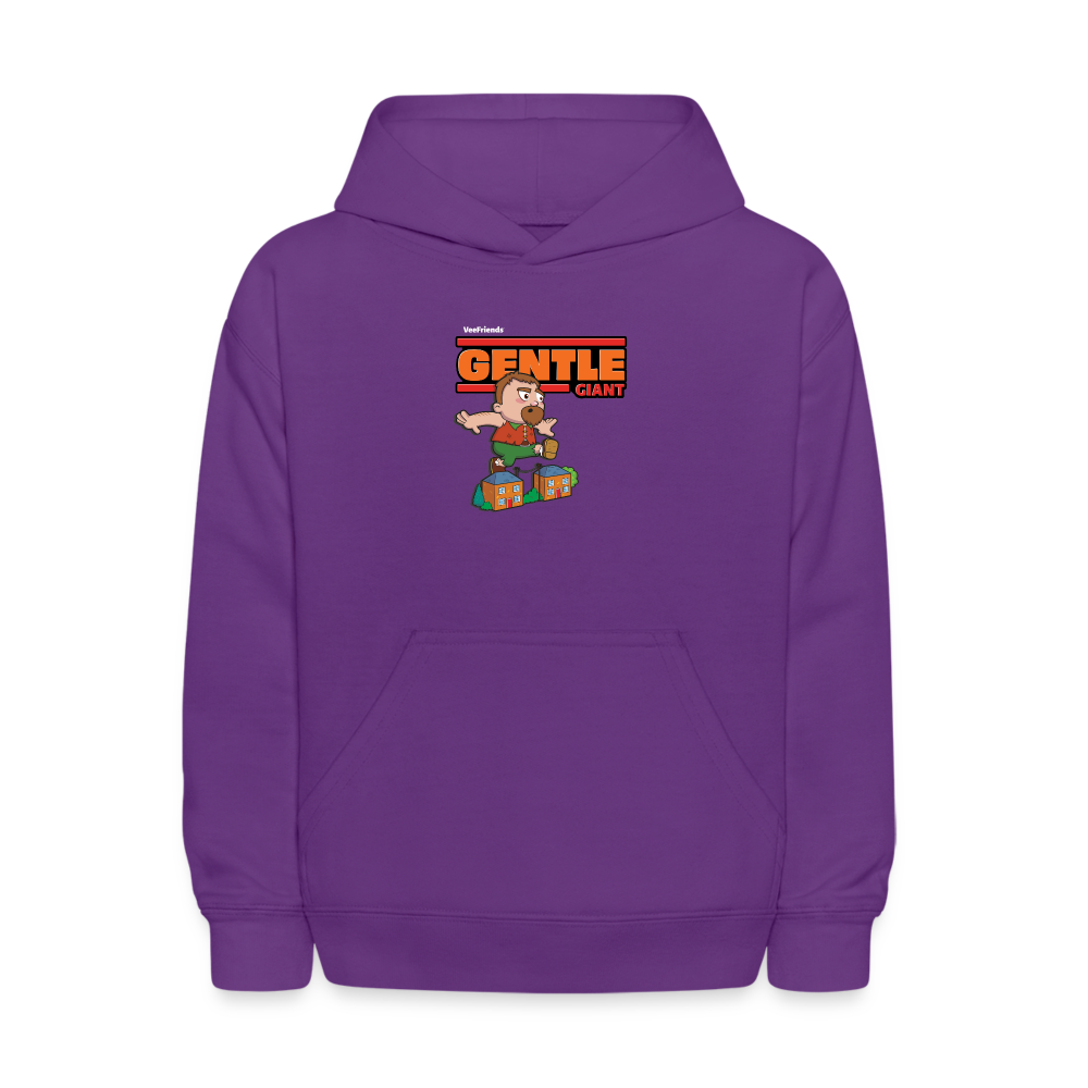 Gentle Giant Character Comfort Kids Hoodie - purple