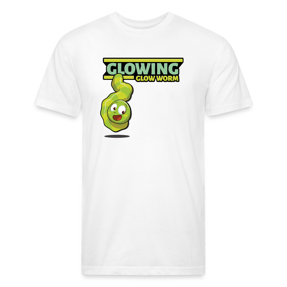 
            
                Load image into Gallery viewer, Glowing Glow Worm Character Comfort Adult Tee - white
            
        