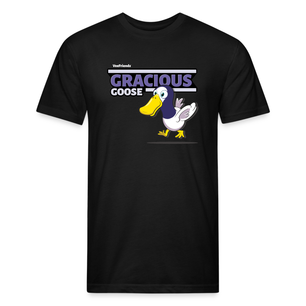 Gracious Goose Character Comfort Adult Tee - black