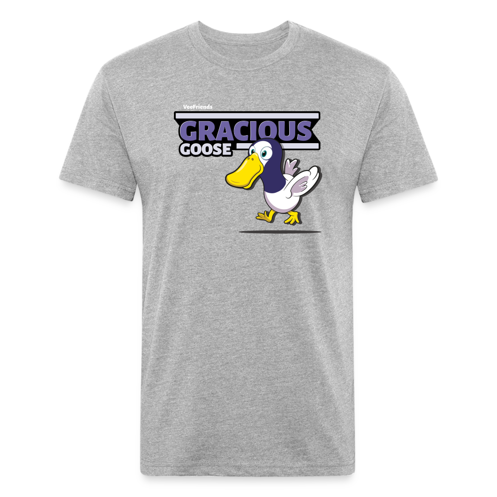 Gracious Goose Character Comfort Adult Tee - heather gray