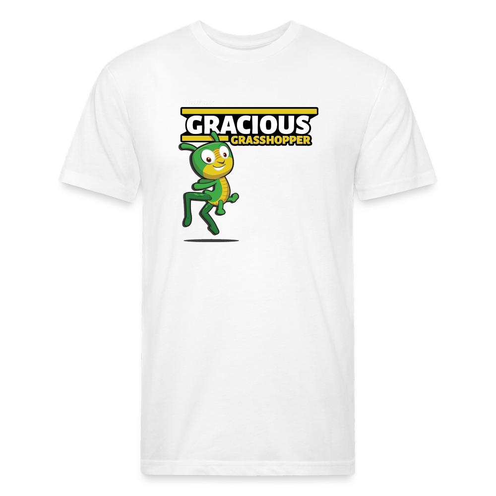 Gracious Grasshopper Character Comfort Adult Tee - white