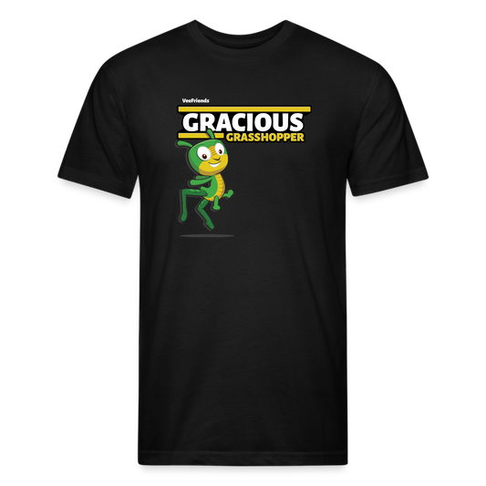 Gracious Grasshopper Character Comfort Adult Tee - black