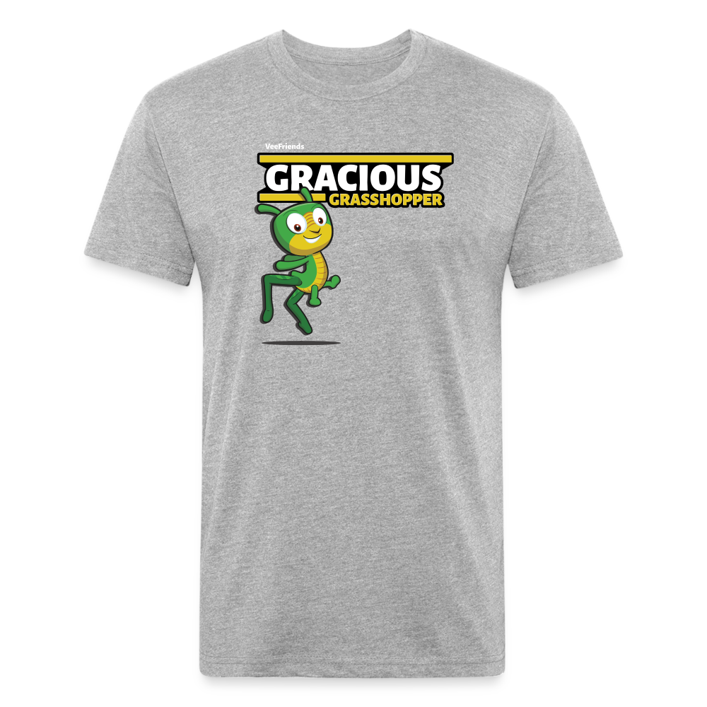 Gracious Grasshopper Character Comfort Adult Tee - heather gray