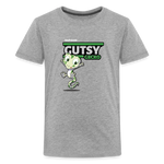 Gutsy Gecko Character Comfort Kids Tee - heather gray