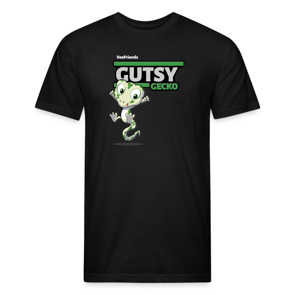 
            
                Load image into Gallery viewer, Gutsy Gecko Character Comfort Adult Tee - black
            
        