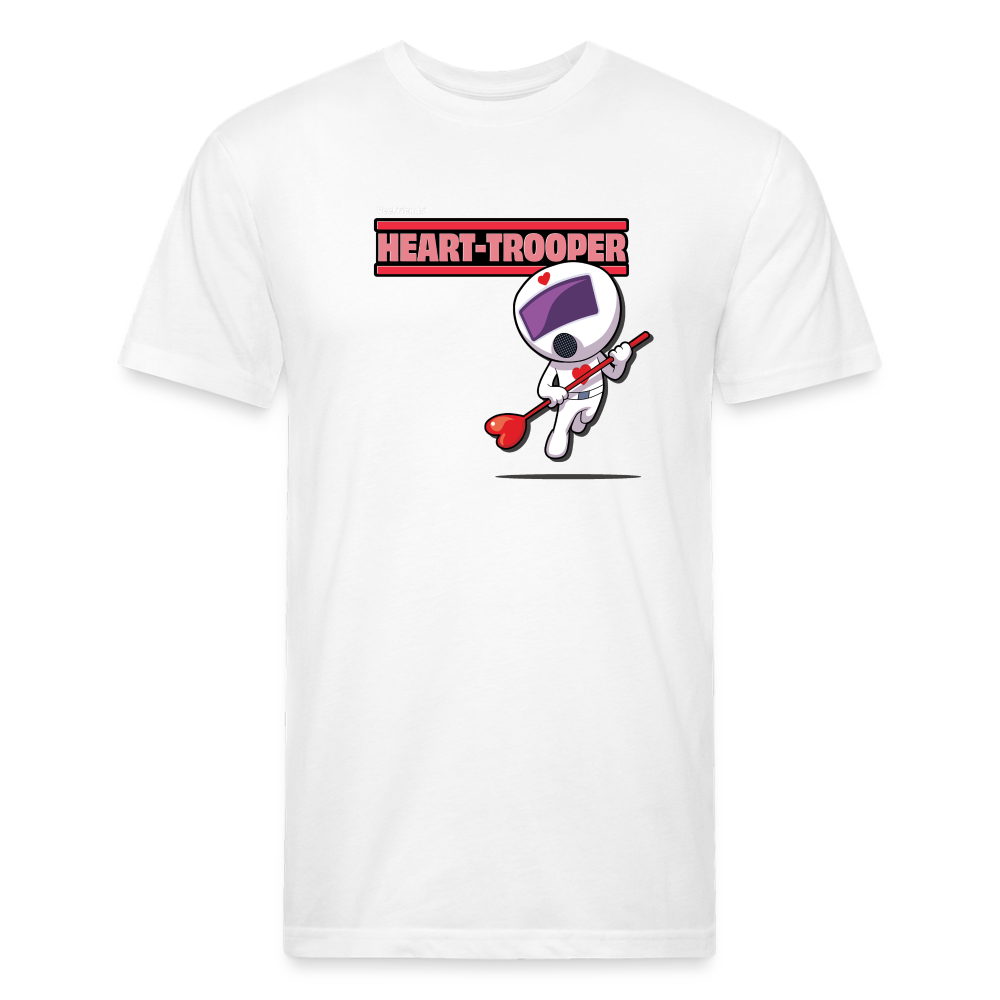 
            
                Load image into Gallery viewer, Heart-Trooper Character Comfort Adult Tee - white
            
        