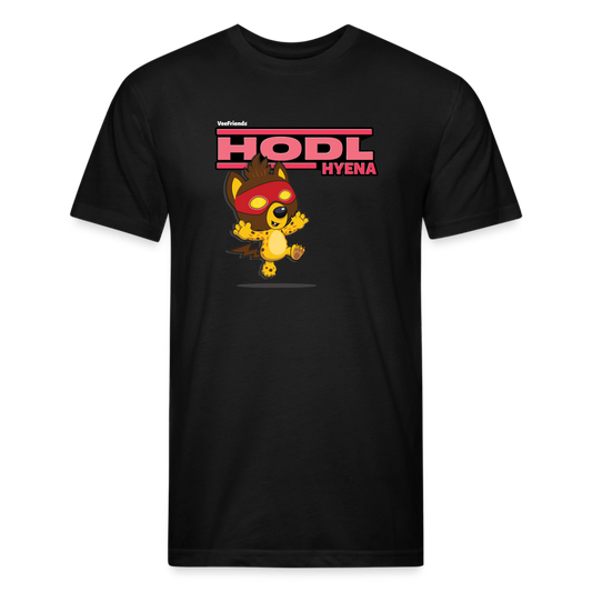 Hodl Hyena Character Comfort Adult Tee - black