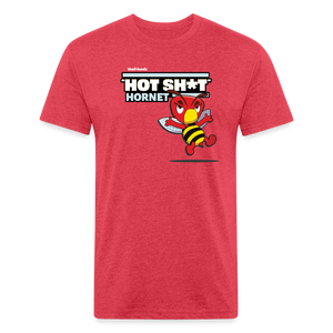 "Hot Sh*t" Hornet Character Comfort Adult Tee - heather red