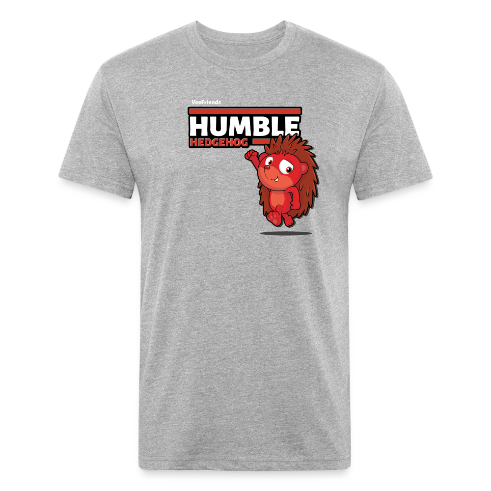 Humble Hedgehog Character Comfort Adult Tee - heather gray