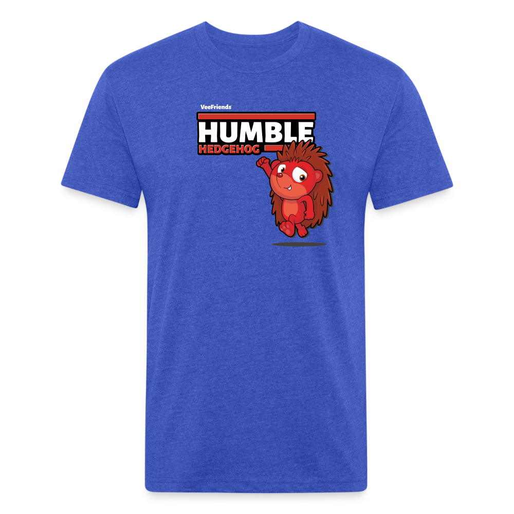 
            
                Load image into Gallery viewer, Humble Hedgehog Character Comfort Adult Tee - heather royal
            
        