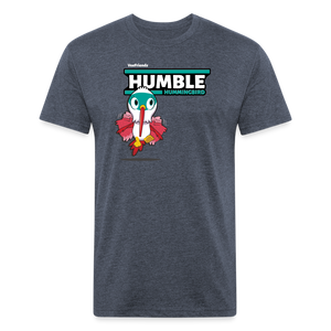 
            
                Load image into Gallery viewer, Humble Hummingbird Character Comfort Adult Tee - heather navy
            
        