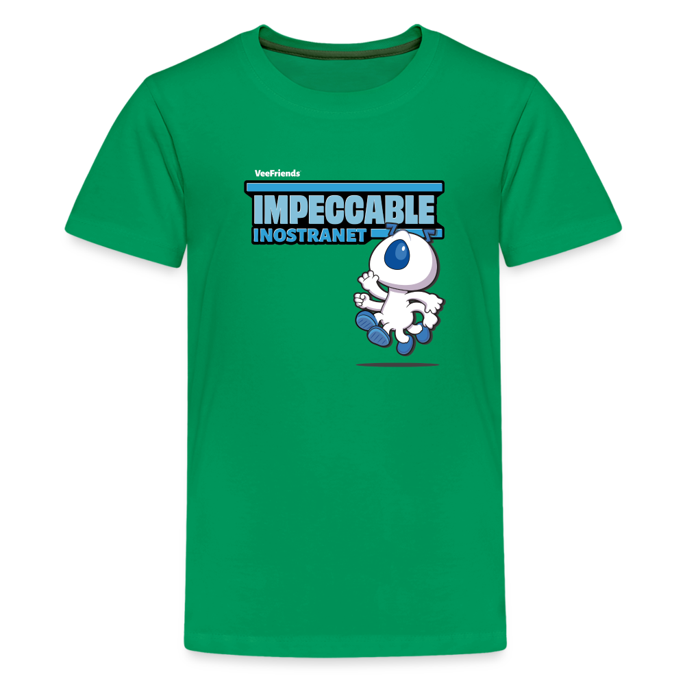 Impeccable Inostranet Character Comfort Kids Tee - kelly green