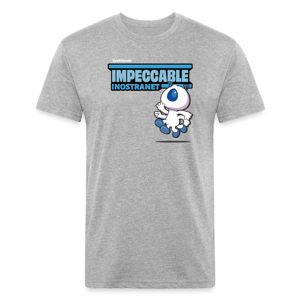 Impeccable Inostranet Character Comfort Adult Tee - heather gray