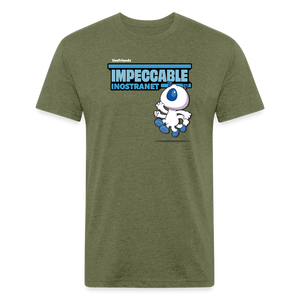 Impeccable Inostranet Character Comfort Adult Tee - heather military green