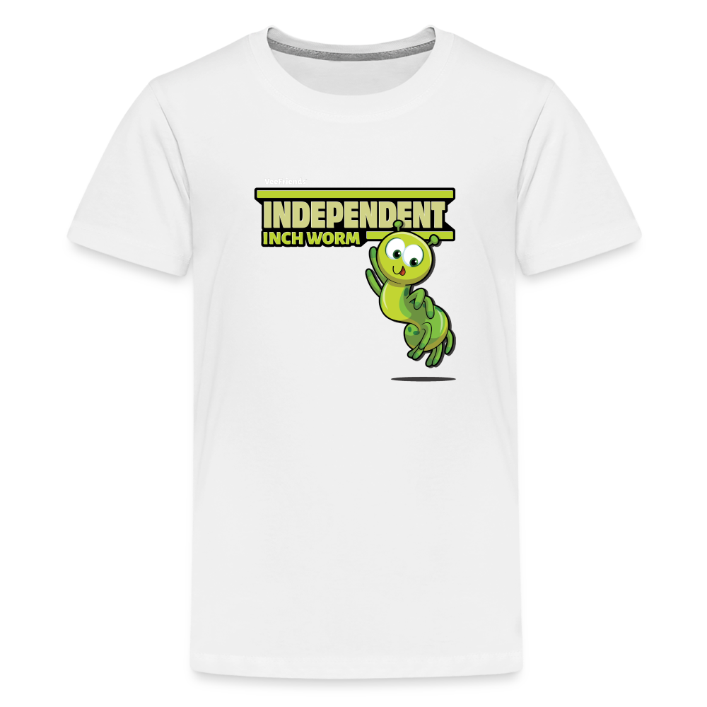 Independent Inch Worm Character Comfort Kids Tee - white